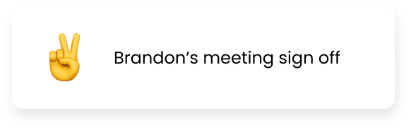 Brandon Myers's latest team message